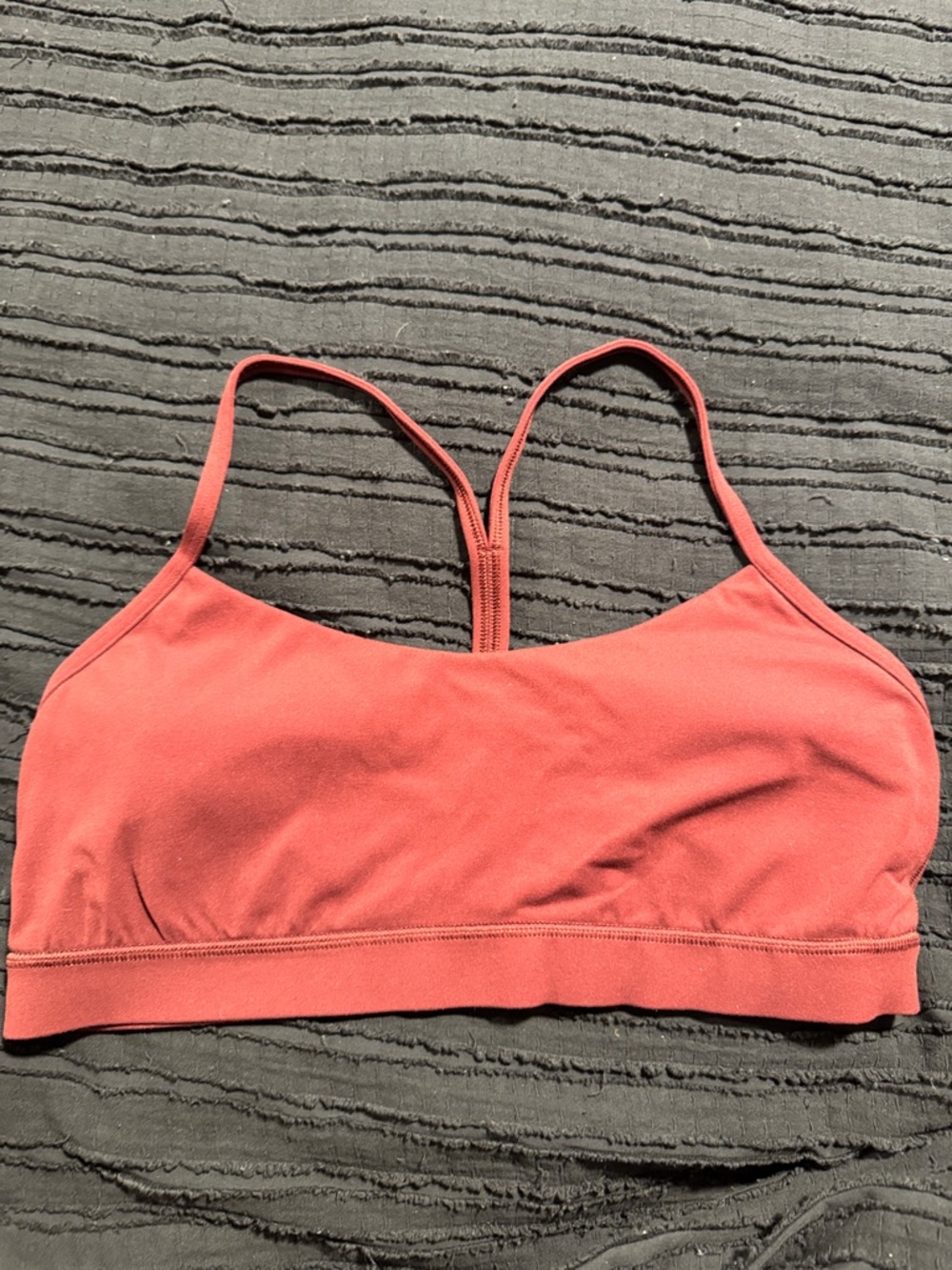 Seamless Maroon Bralette - Women's Intimates